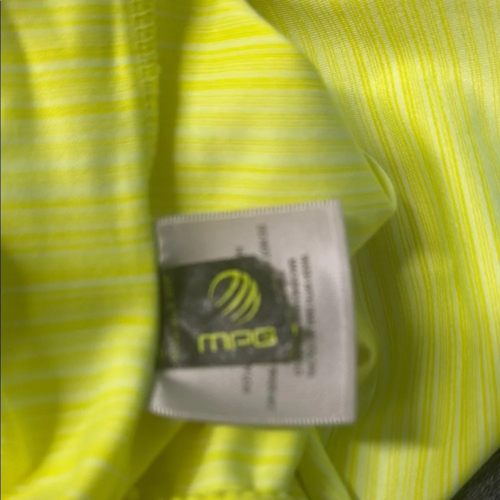 MPG Yellow and Gray Sweatshirt Athletic Top 6 - Picture 10 of 11
